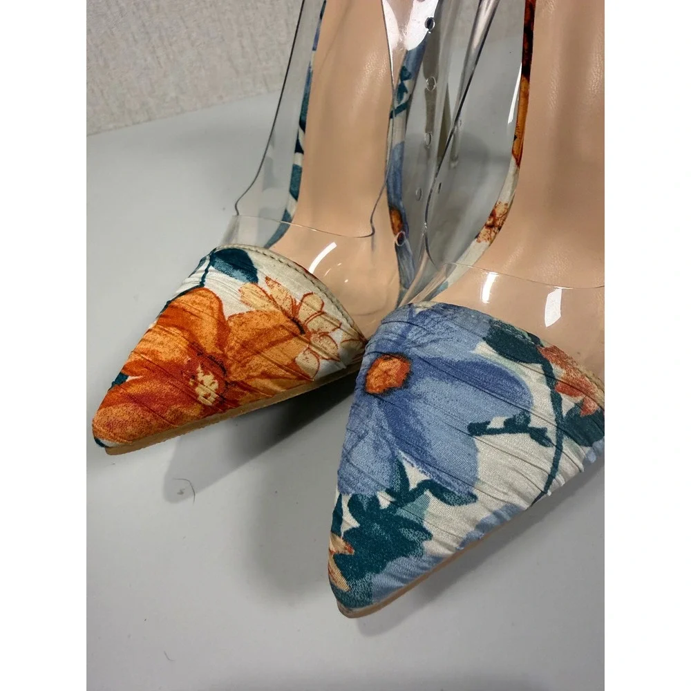 Women heels‎ multicolor size 8.5